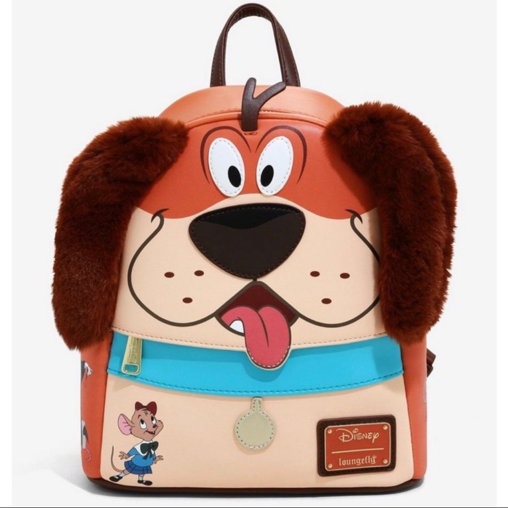 ✨RARE✨ Loungefly | The Great Mouse Detective Toby Mini Backpack